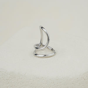 Arcane Curve Ring - Silver