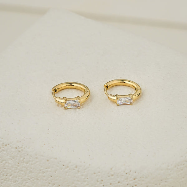 Liora Tiny Hoop Earring - Gold