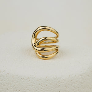 Nova Bold Ring - Gold