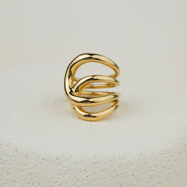 Nova Bold Ring - Gold