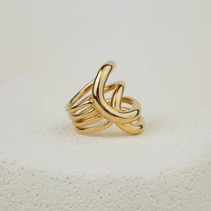 Nova Bold Ring - Gold