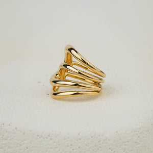 Nova Bold Ring - Gold