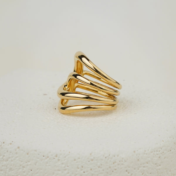 Nova Bold Ring - Gold
