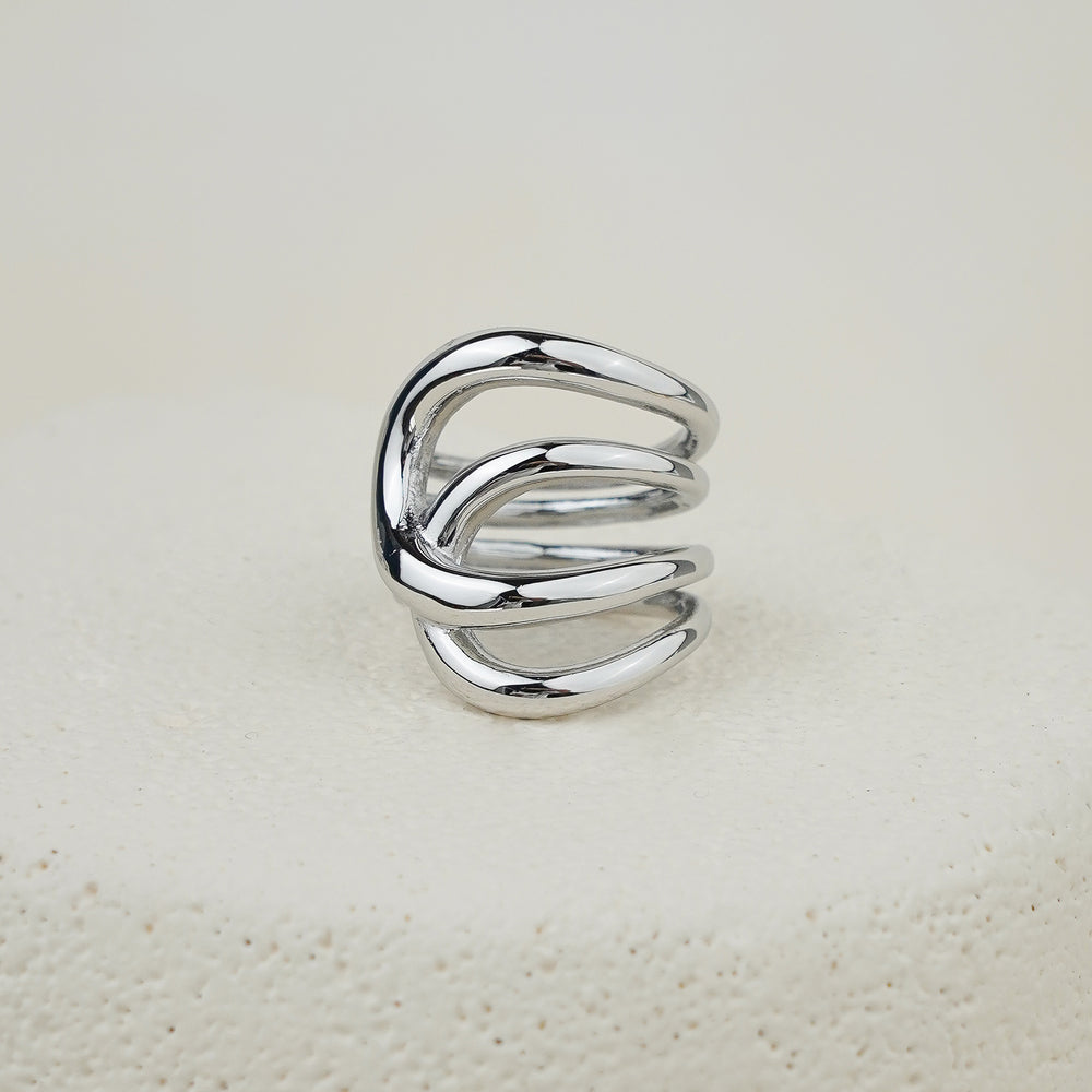 Nova Bold Ring - Silver