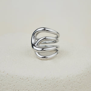 Nova Bold Ring - Silver