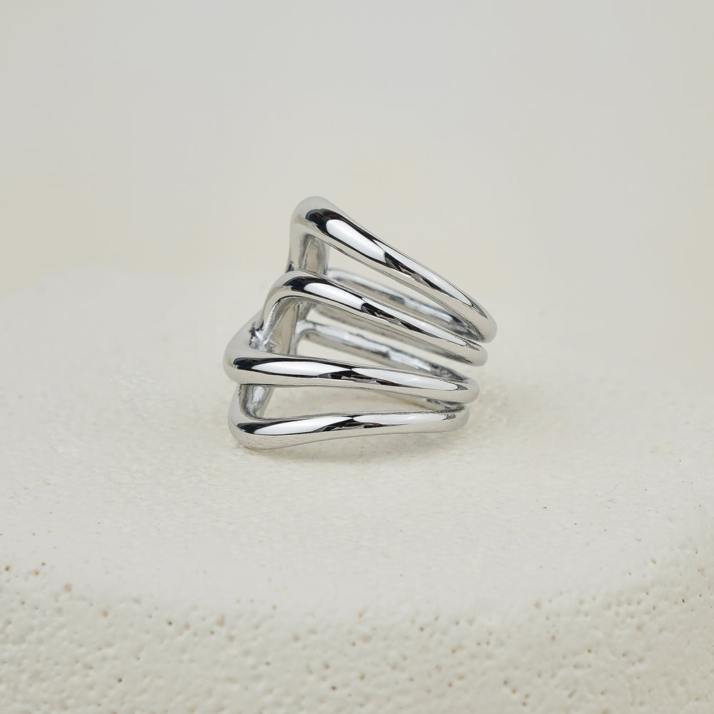 Nova Bold Ring - Silver