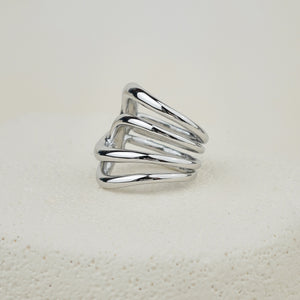 Nova Bold Ring - Silver