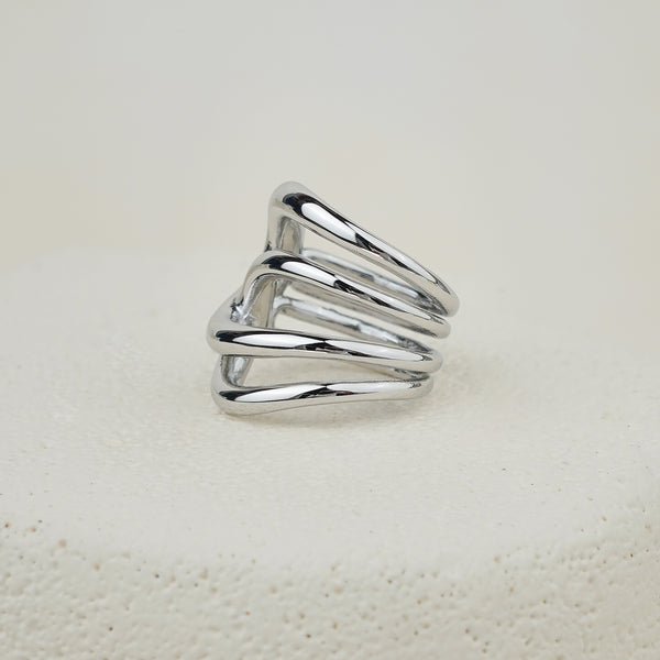 Nova Bold Ring - Silver