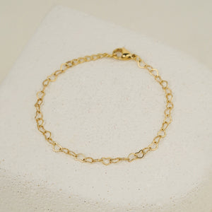 Soleil Heart Bracelet - Gold