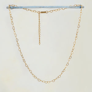 Soleil Heart Necklace - Gold