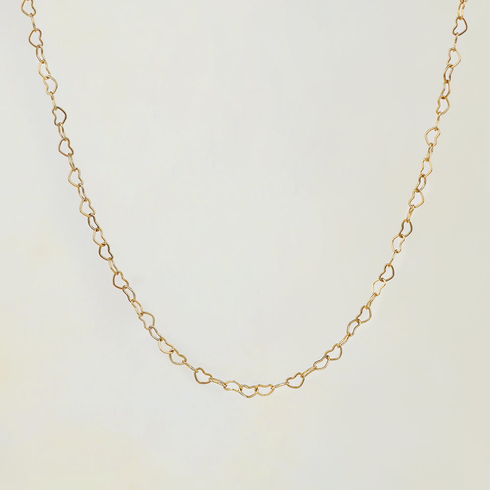Soleil Heart Necklace - Gold