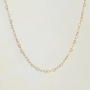Soleil Heart Necklace - Gold