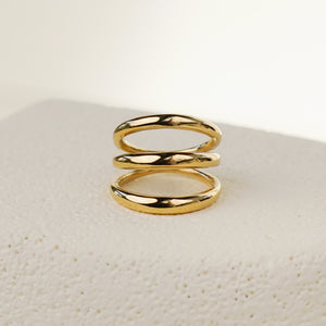 Thara Triple Ring - Gold