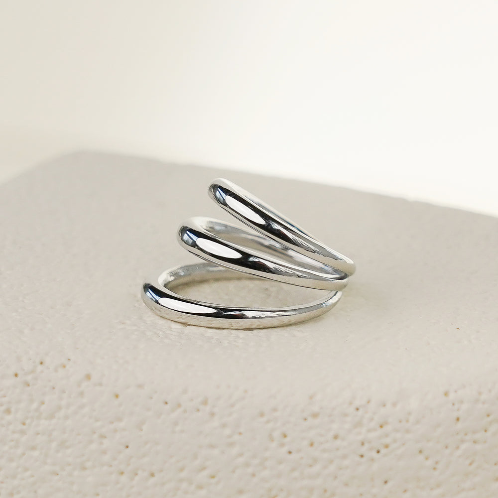 Thara Triple Ring - Silver