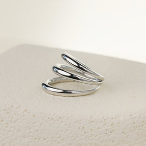 Thara Triple Ring - Silver