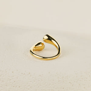 Eluna White CZ Ring