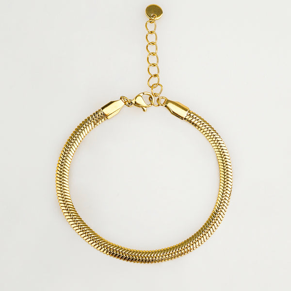 Luma Snake Chain Bracelet - Gold