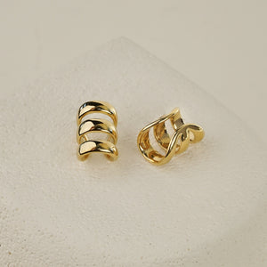 Layered Ear Cuff - Gold