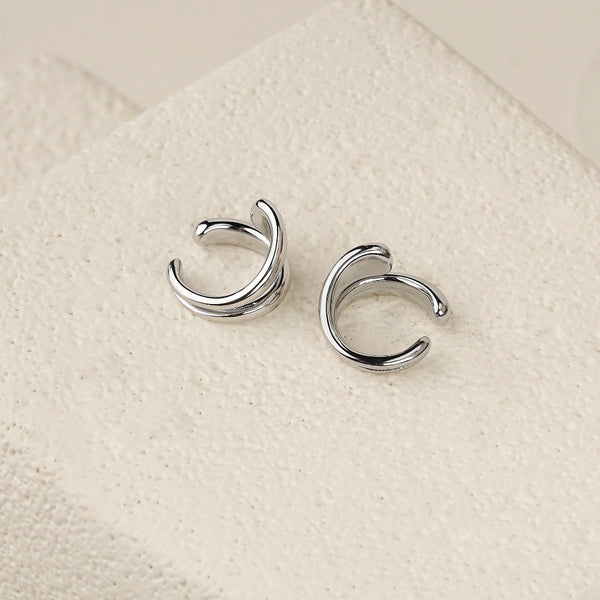 Winna Small Ear Cuff - Silver