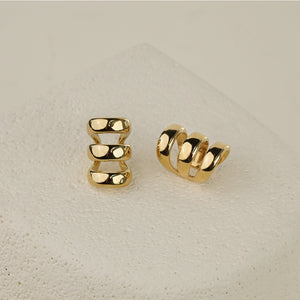 Layered Ear Cuff - Gold