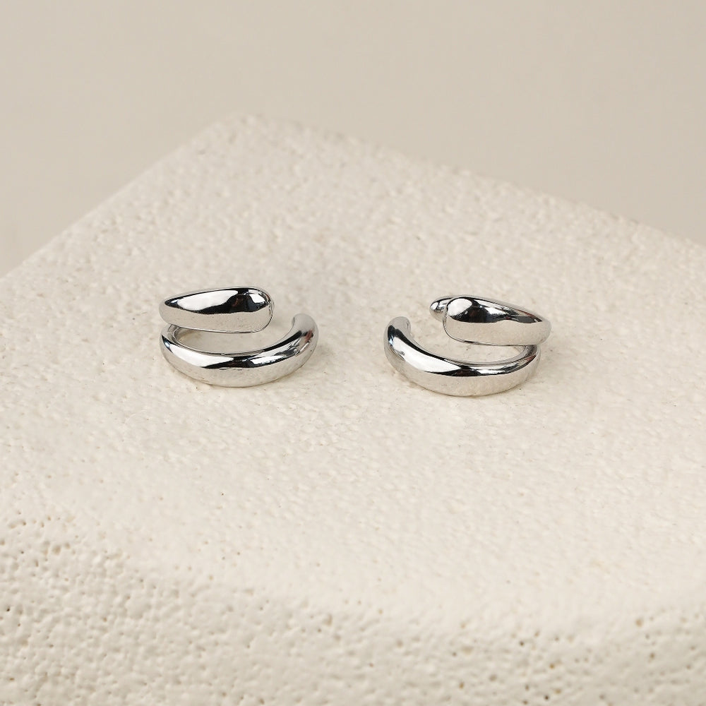 Winna Small Ear Cuff - Silver