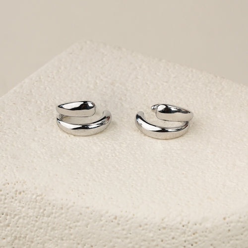 Winna Small Ear Cuff - Silver